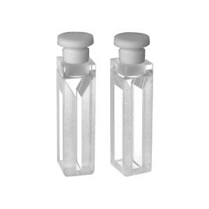 Mikro-Fluoreszenz-Küvette mit Stopfen